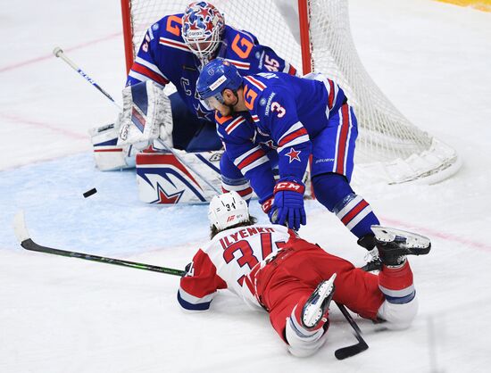 Хоккей. КХЛ. Матч СКА – "Локомотив"