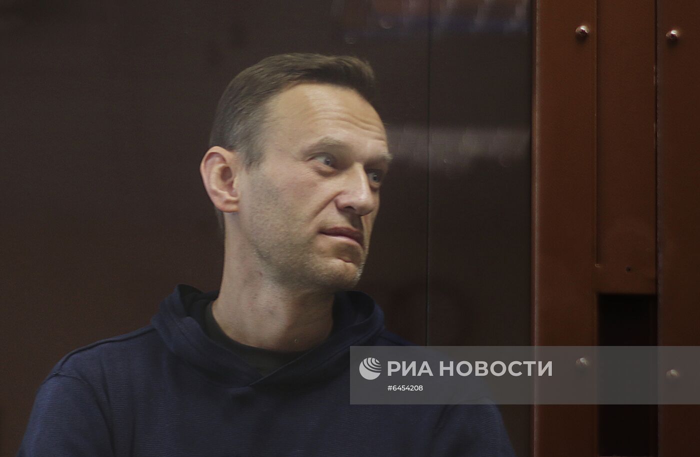 Заседание по делу А. Навального,  обвиняемого в клевете в отношении ветерана