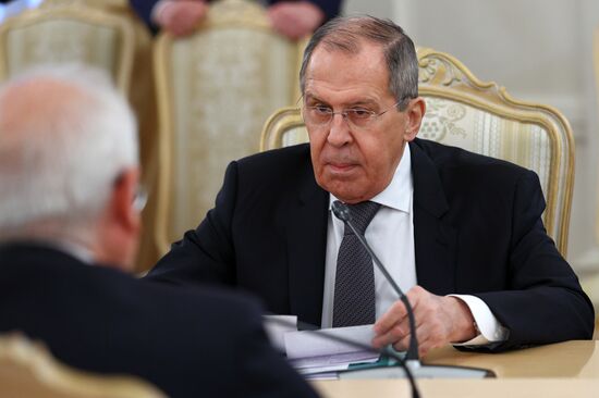 Встреча главы МИД РФ С. Лаврова и верховного представителя ЕС Ж. Борреля