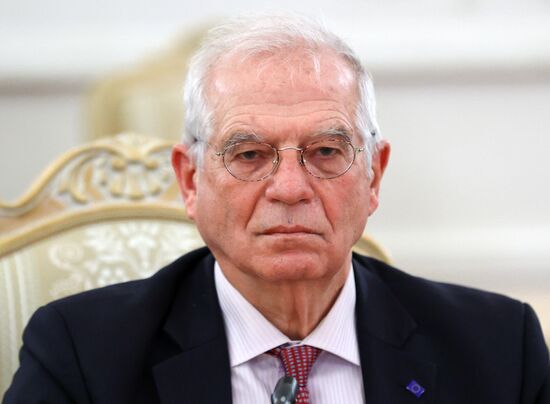 Встреча главы МИД РФ С. Лаврова и верховного представителя ЕС Ж. Борреля