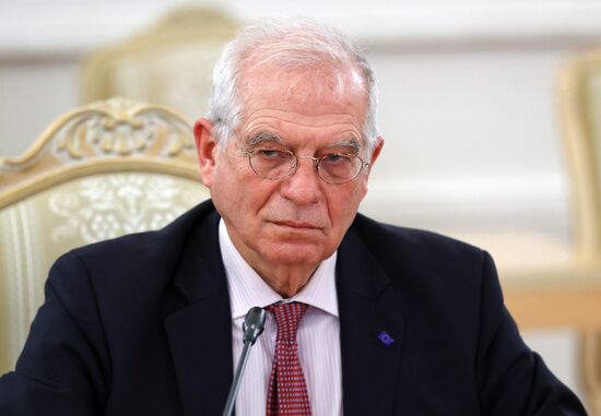 Встреча главы МИД РФ С. Лаврова и верховного представителя ЕС Ж. Борреля