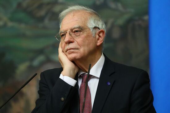 Встреча главы МИД РФ С. Лаврова и верховного представителя ЕС Ж. Борреля