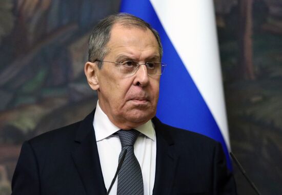 Встреча главы МИД РФ С. Лаврова и верховного представителя ЕС Ж. Борреля