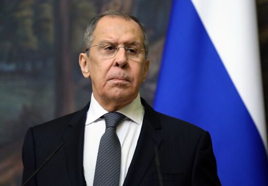 Встреча главы МИД РФ С. Лаврова и верховного представителя ЕС Ж. Борреля