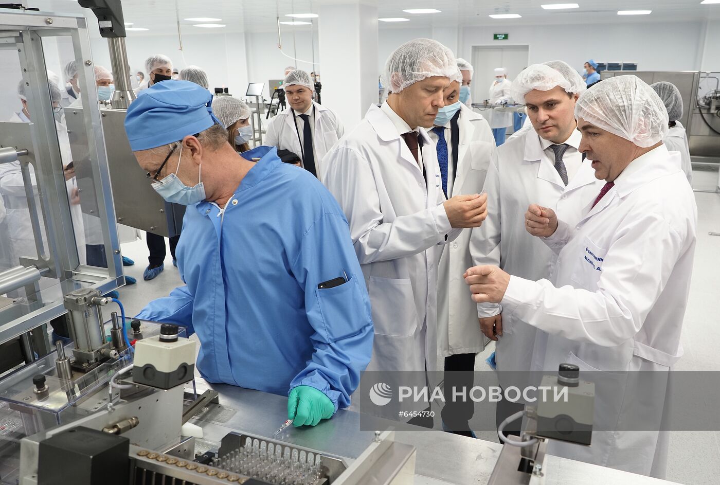 Открытие новой  производственной линии на заводе "Биохимик" в Саранске