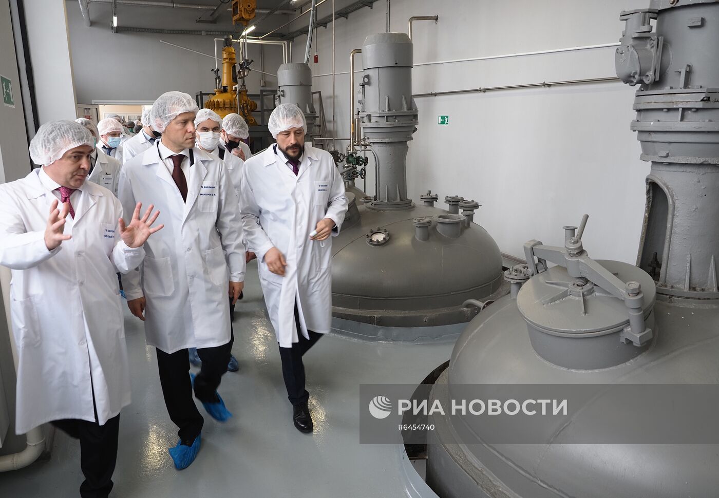 Открытие новой производственной линии на заводе "Биохимик" в Саранске