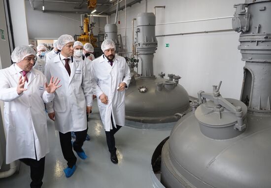 Открытие новой  производственной линии на заводе "Биохимик" в Саранске