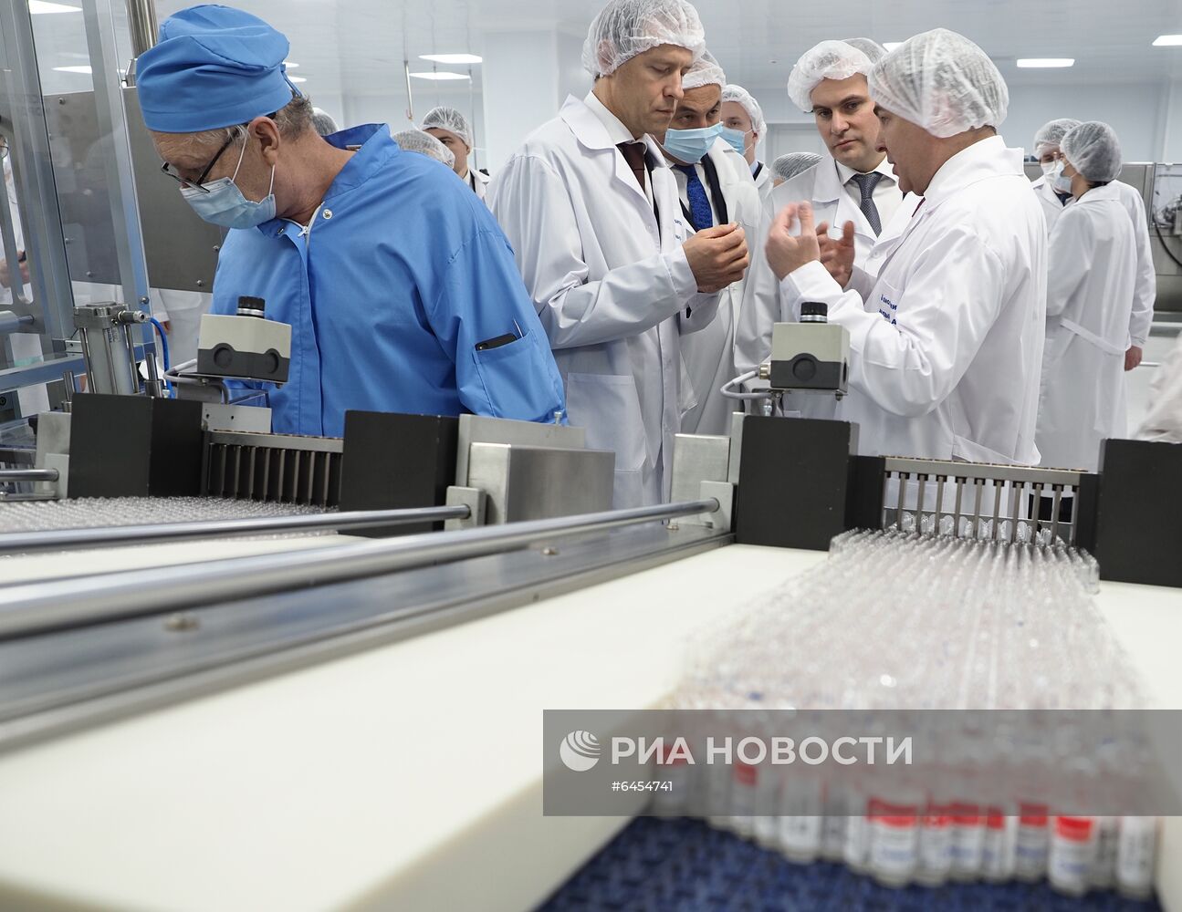 Открытие новой  производственной линии на заводе "Биохимик" в Саранске