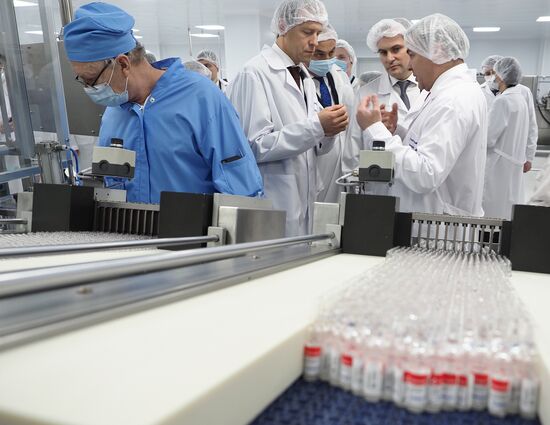 Открытие новой  производственной линии на заводе "Биохимик" в Саранске