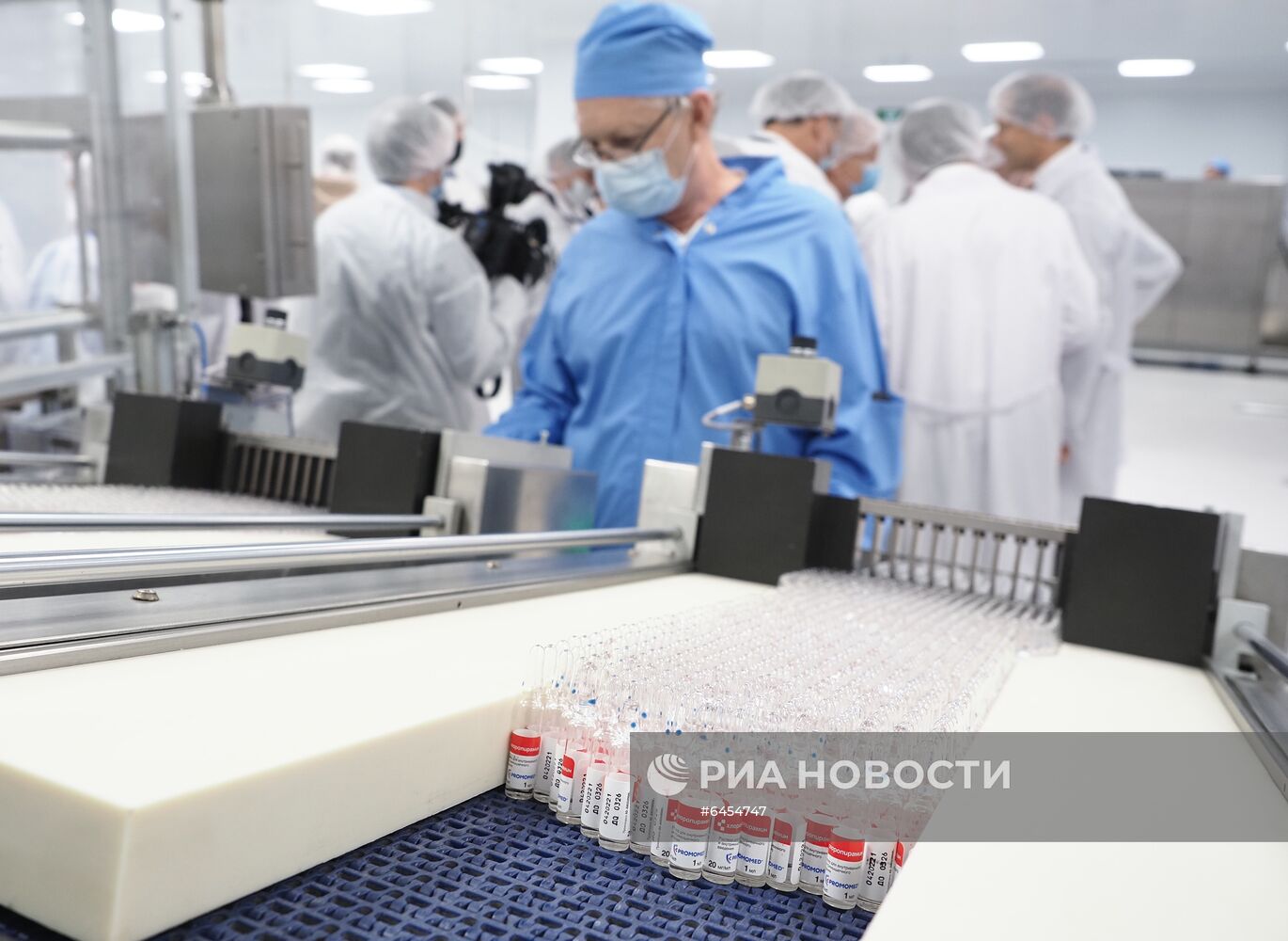 Открытие новой производственной линии на заводе "Биохимик" в Саранске