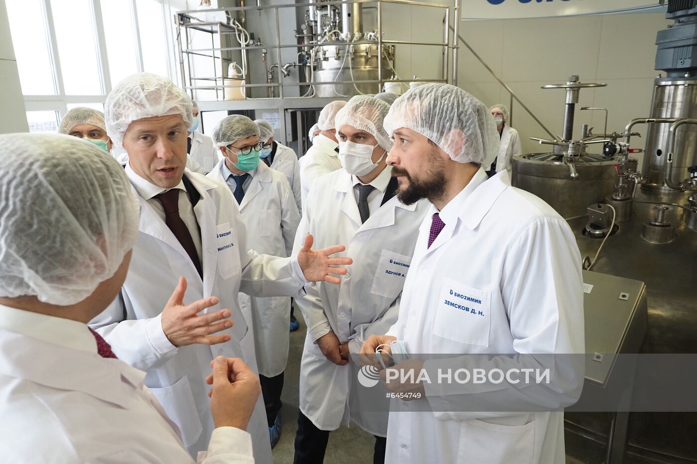 Открытие новой производственной линии на заводе "Биохимик" в Саранске