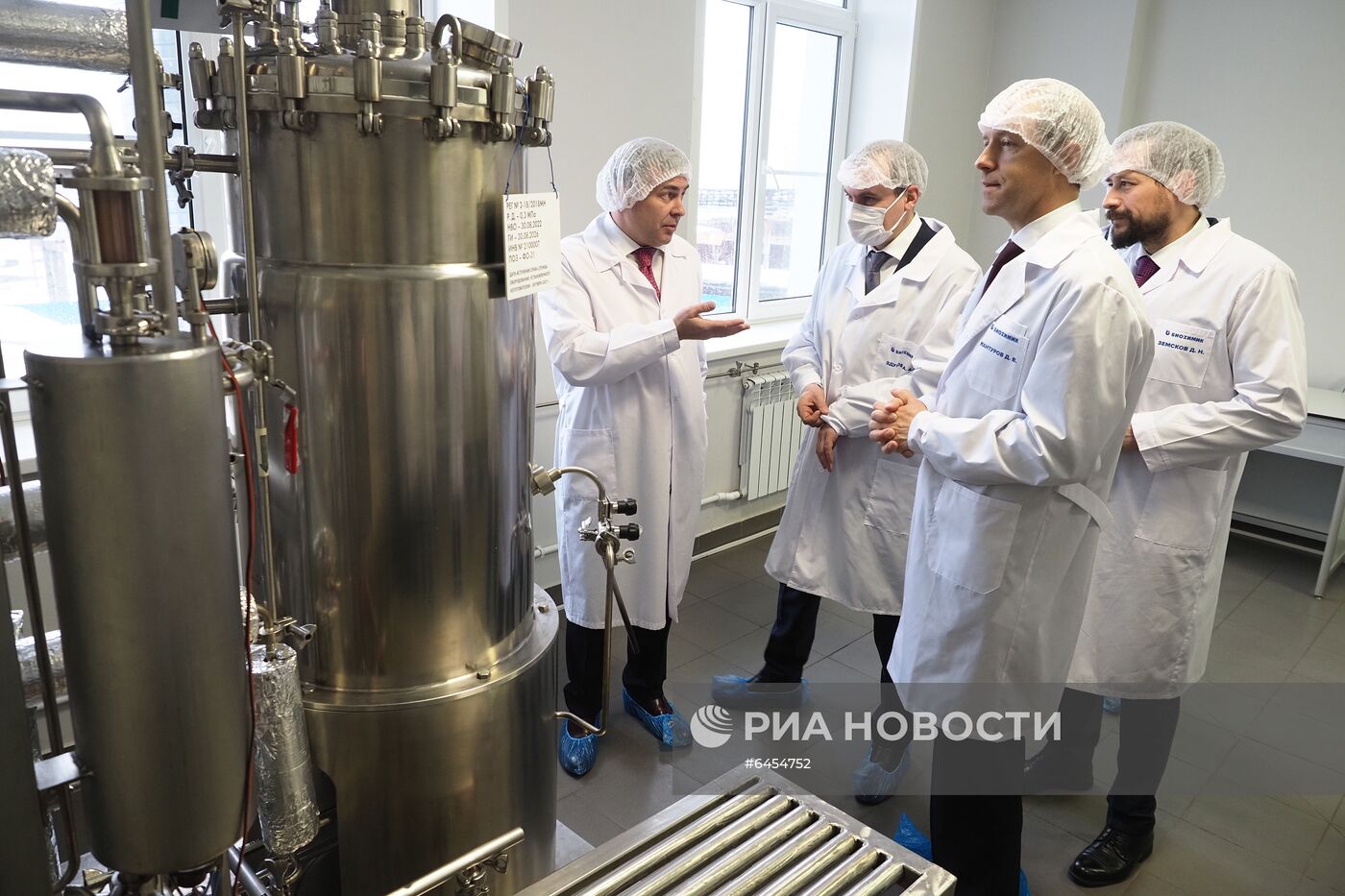 Открытие новой производственной линии на заводе "Биохимик" в Саранске