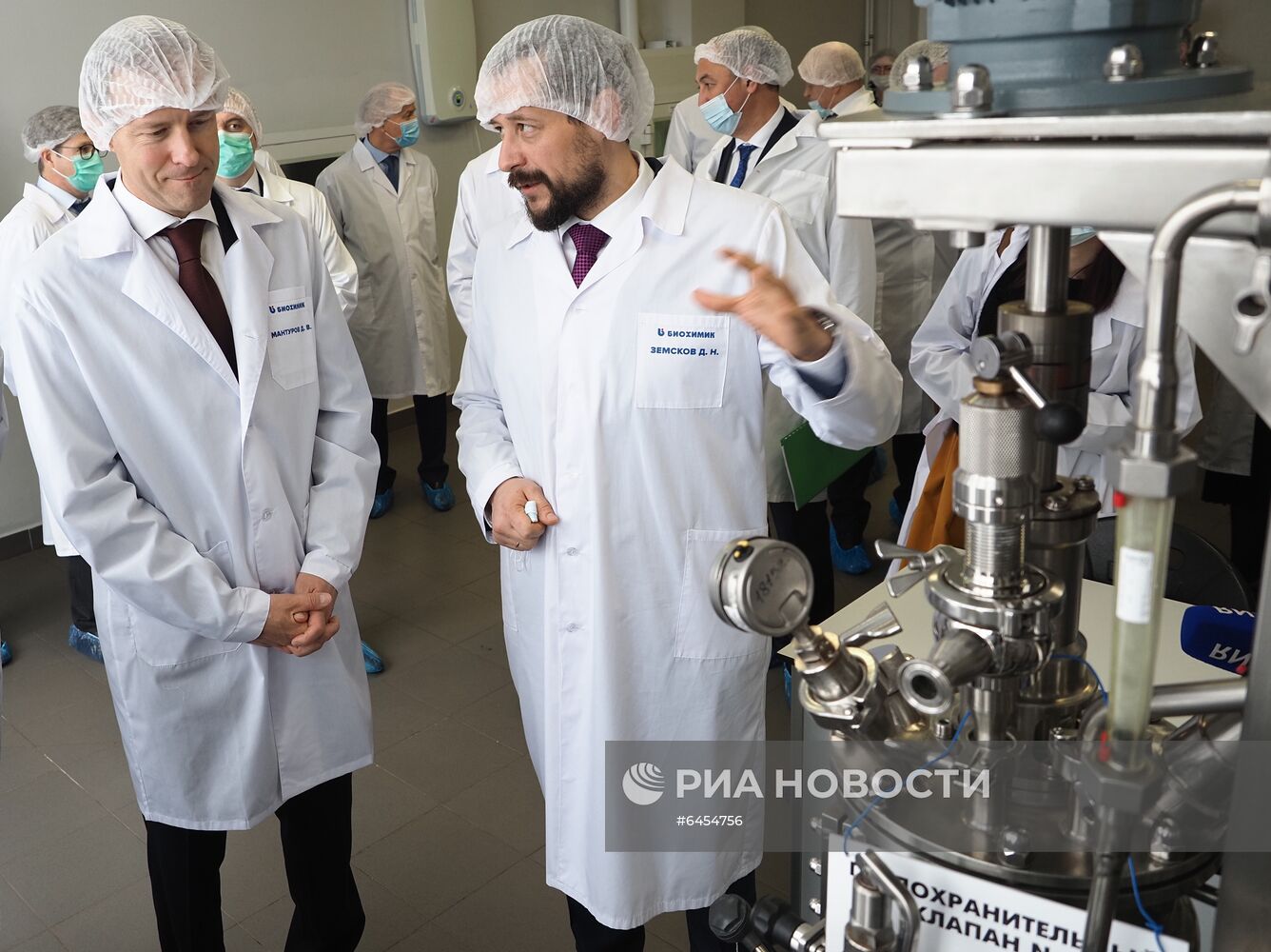 Открытие новой производственной линии на заводе "Биохимик" в Саранске