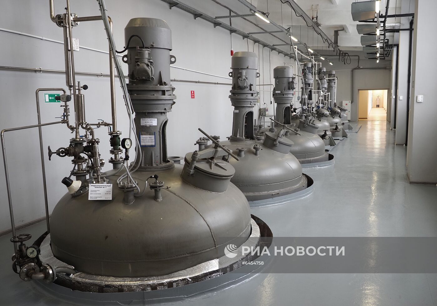 Открытие новой производственной линии на заводе "Биохимик" в Саранске