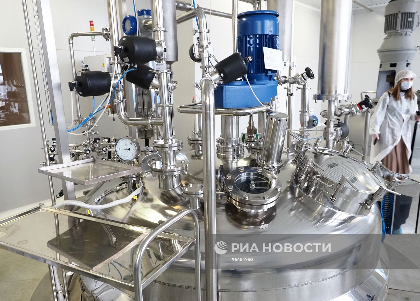 Открытие новой производственной линии на заводе "Биохимик" в Саранске