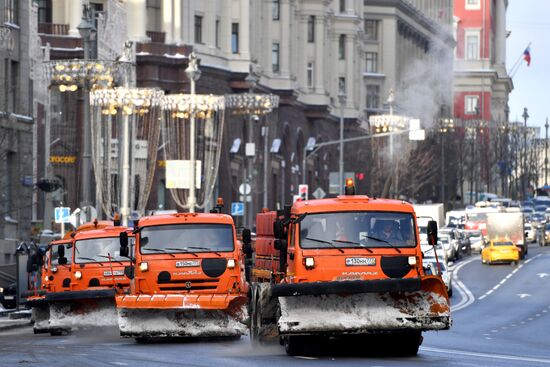 Зима в Москве