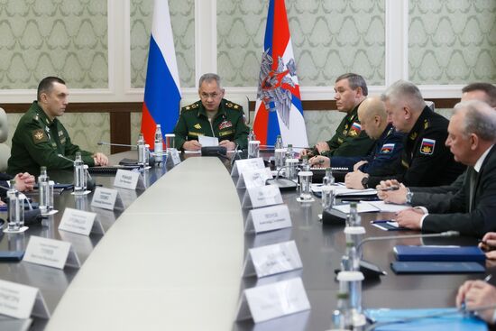 Министр обороны РФ С. Шойгу посетил НПО Машиностроения