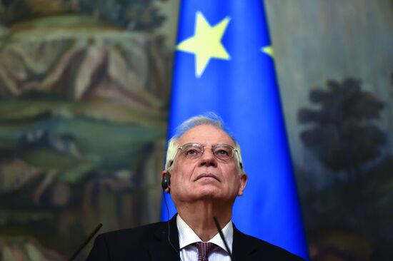 Встреча главы МИД РФ С. Лаврова и верховного представителя ЕС Ж. Борреля