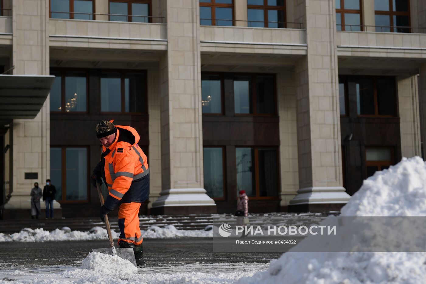 Зима в Москве