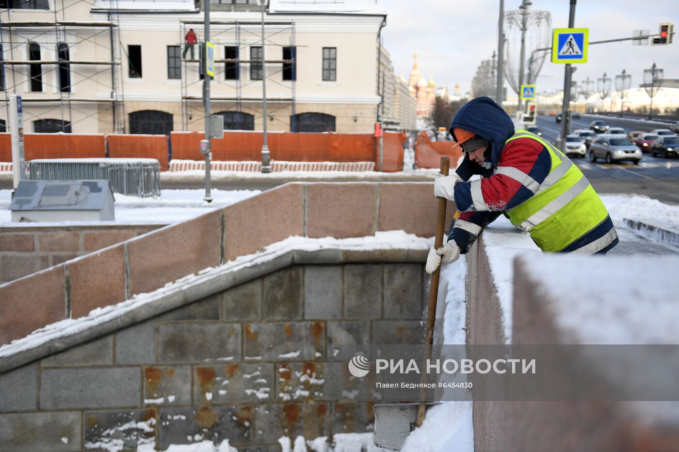 Зима в Москве