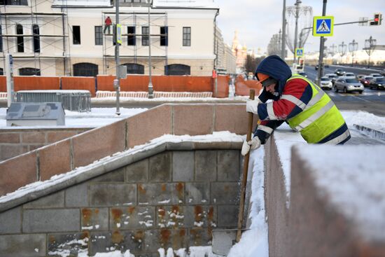 Зима в Москве