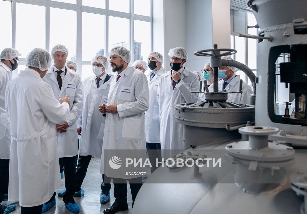 Открытие новой производственной линии на заводе "Биохимик" в Саранске