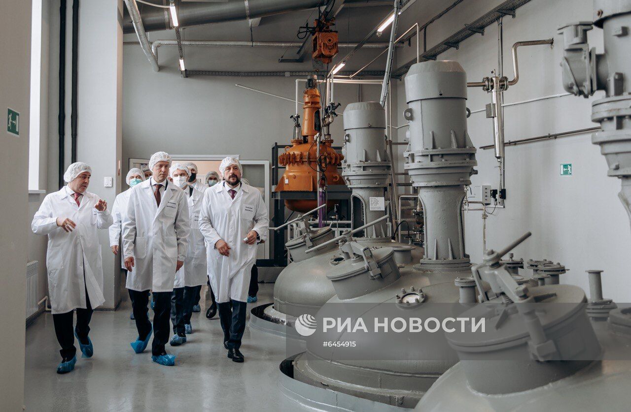 Открытие новой производственной линии на заводе "Биохимик" в Саранске