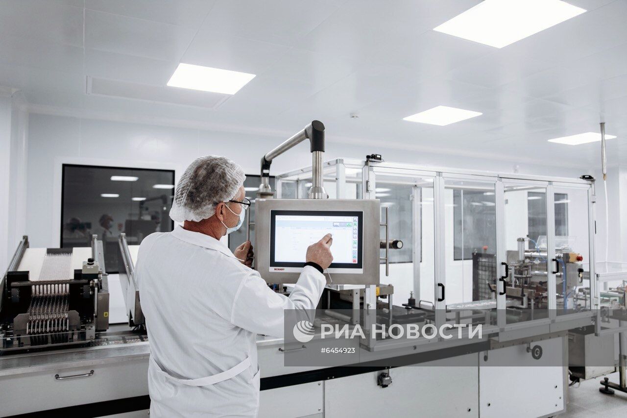 Открытие новой производственной линии на заводе "Биохимик" в Саранске