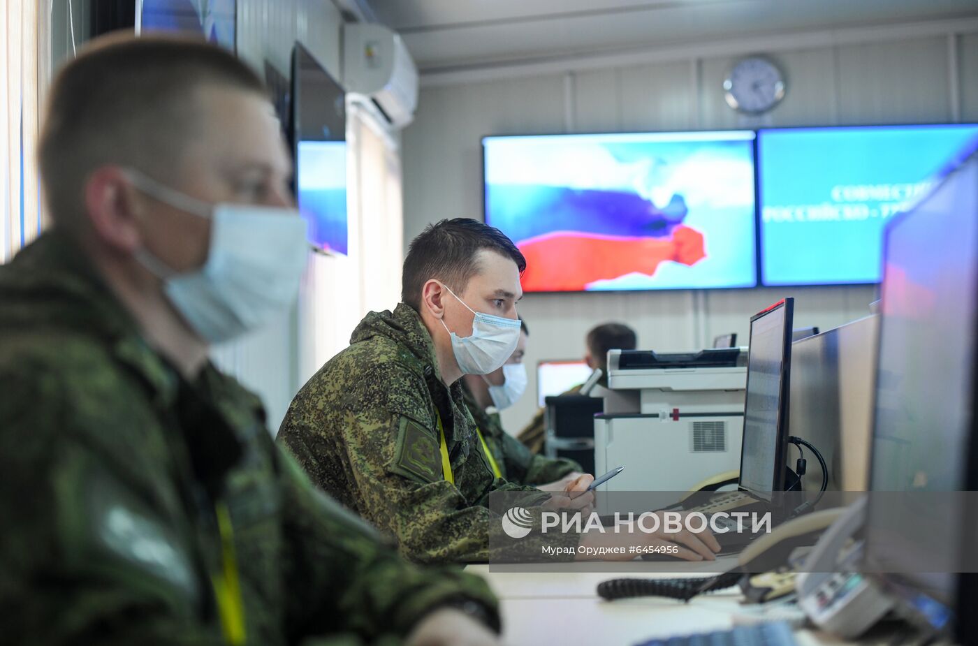 Российско-турецкий центр контроля за соблюдением перемирия в Карабахе