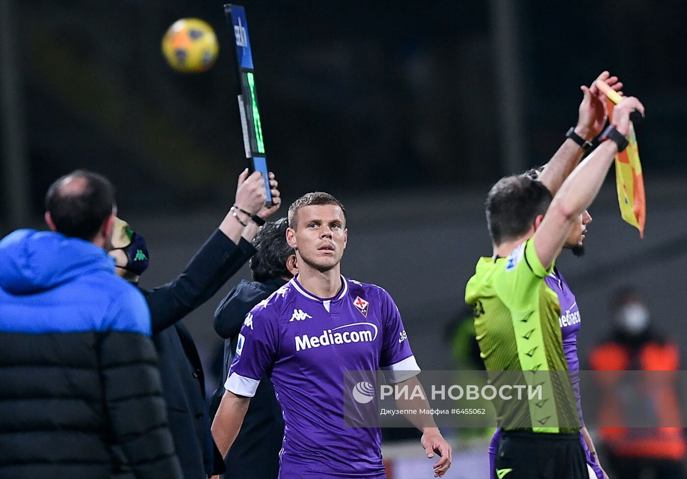 Дебют А. Кокорина за ФК "Фиорентина"