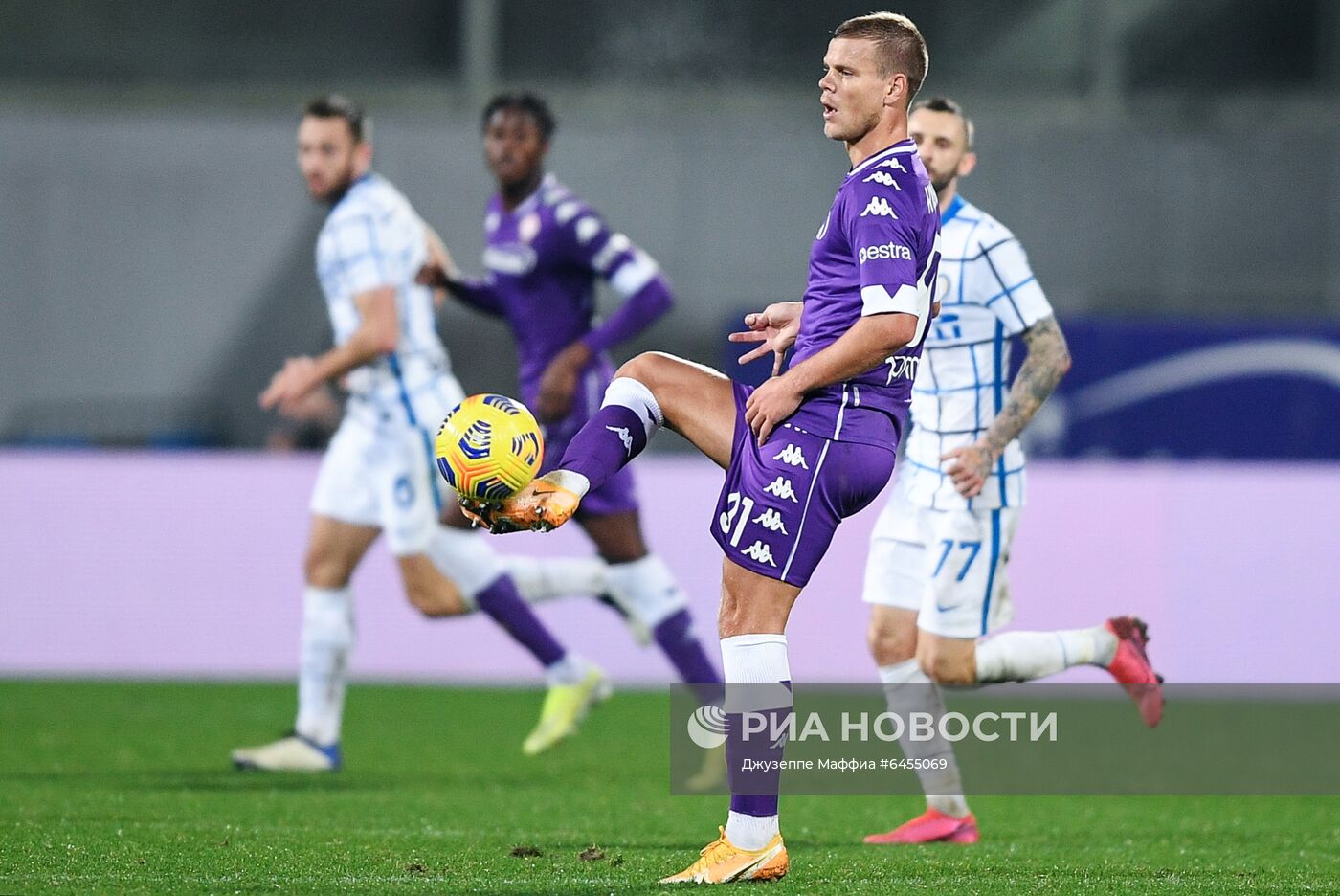 Дебют А. Кокорина за ФК "Фиорентина"