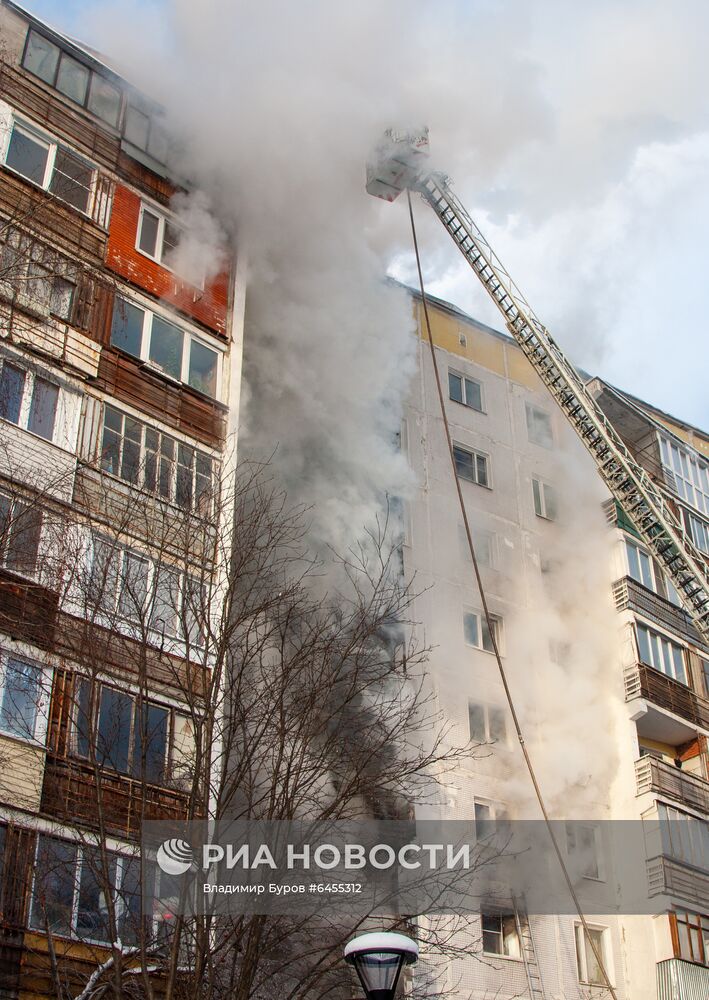 Пожар в Новой Москве