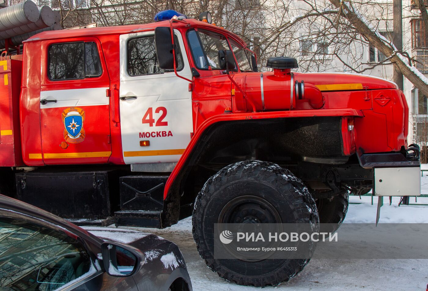 Пожар в Новой Москве