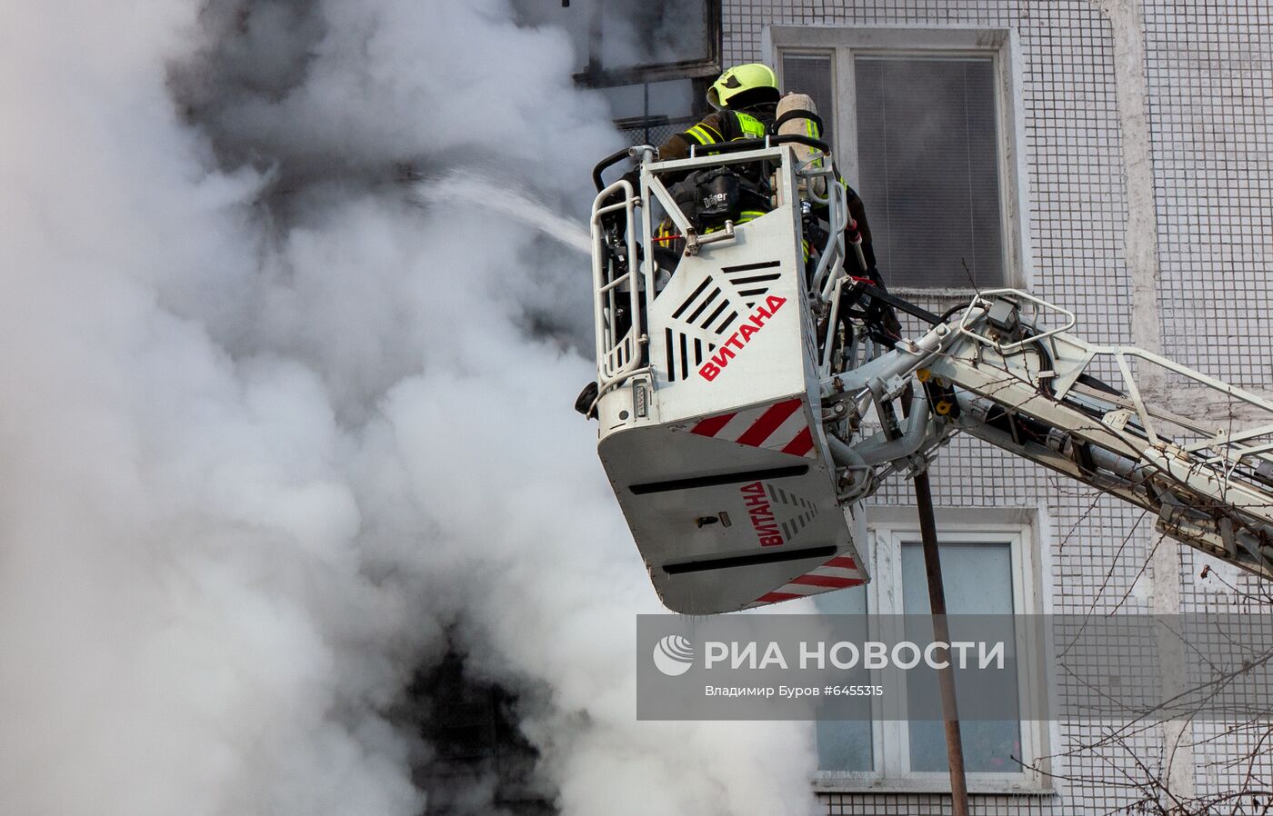 Пожар в Новой Москве