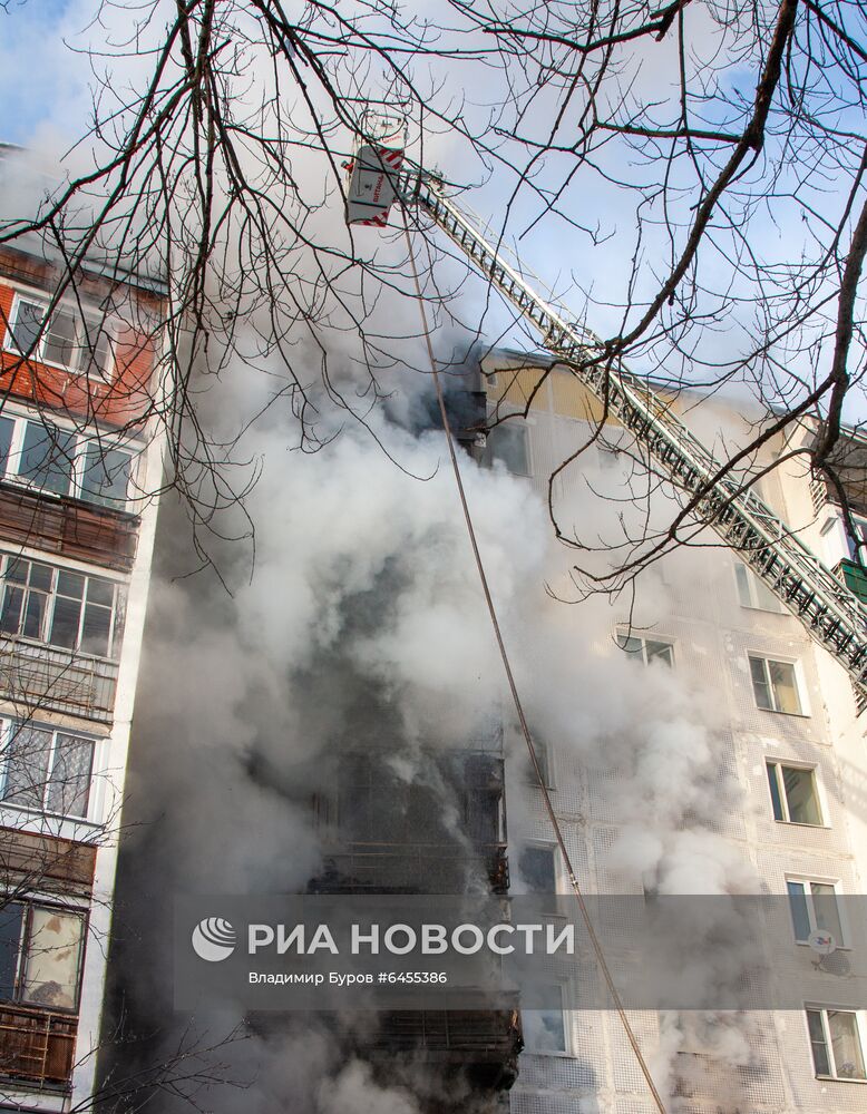 Пожар в Новой Москве