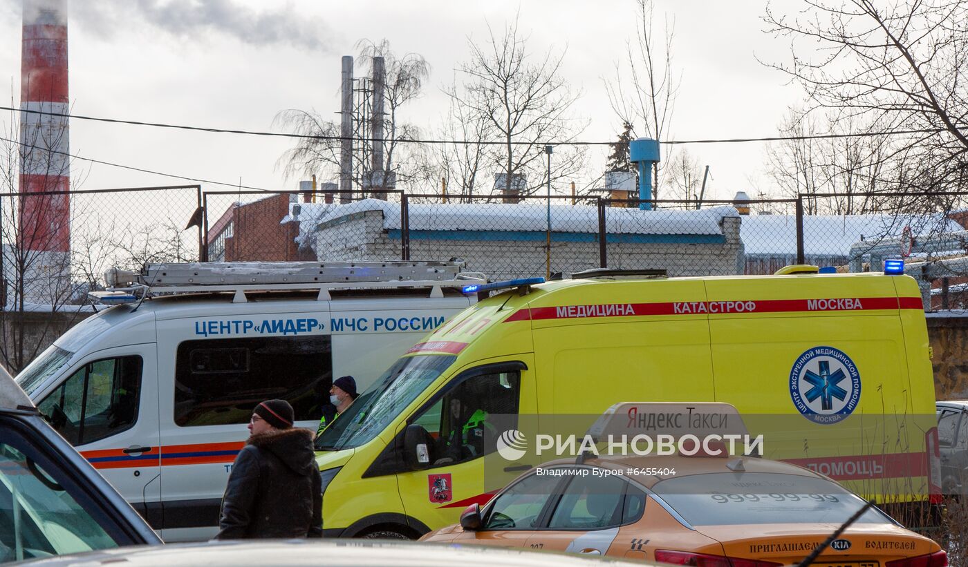 Пожар в Новой Москве