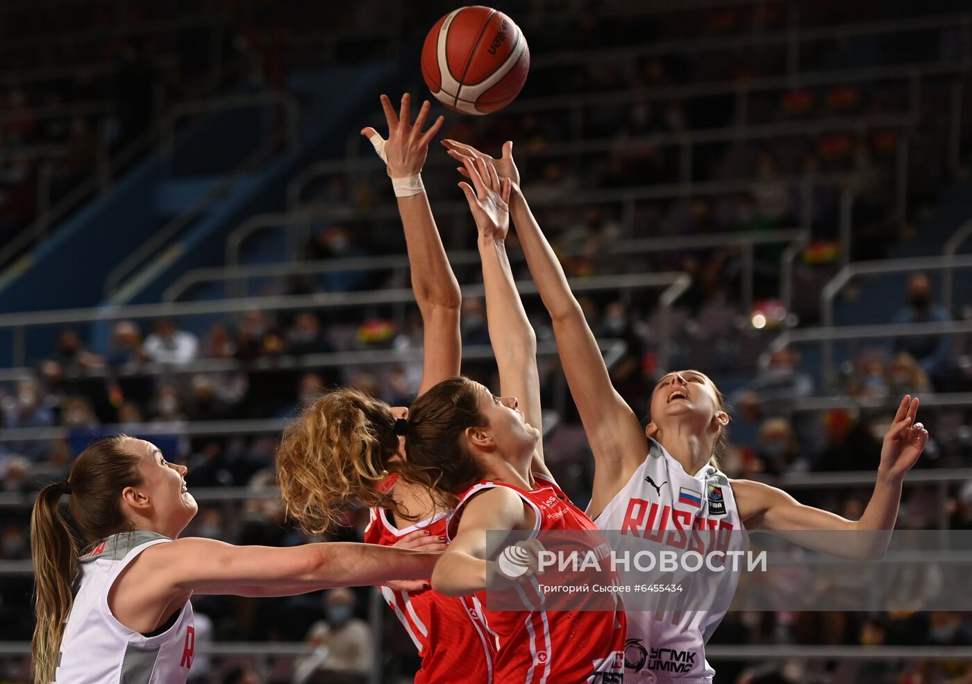 Баскетбол. Женщины. Квалификация Евробаскета-2021. Матч Россия - Швейцария