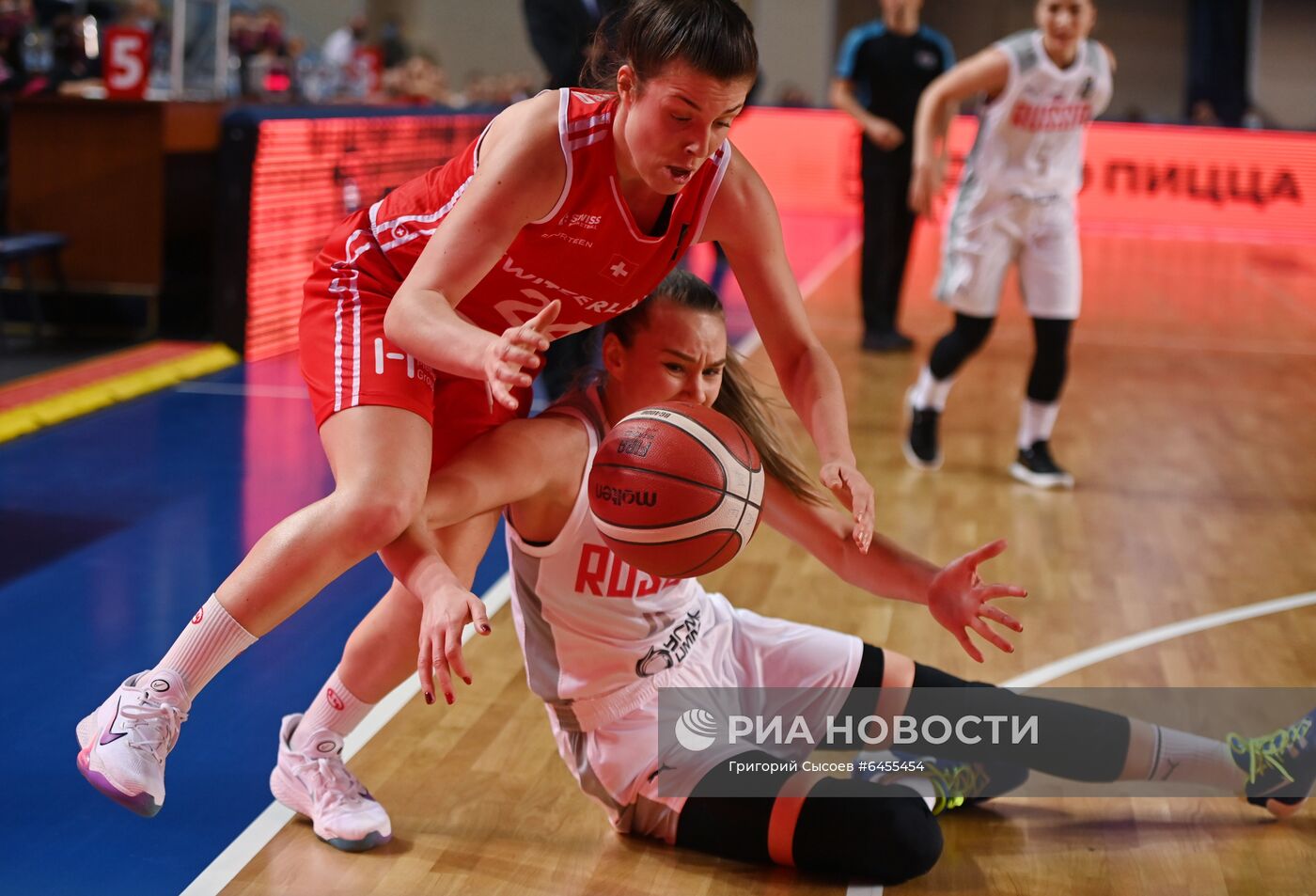 Баскетбол. Женщины. Квалификация Евробаскета-2021. Матч Россия - Швейцария