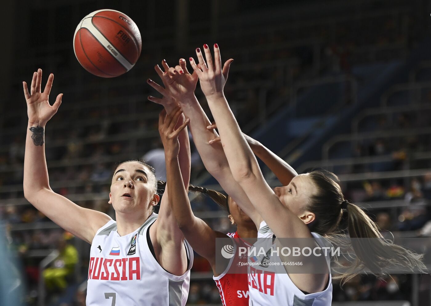 Баскетбол. Женщины. Квалификация Евробаскета-2021. Матч Россия - Швейцария