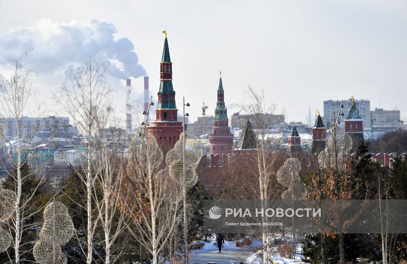 Зима в Москве