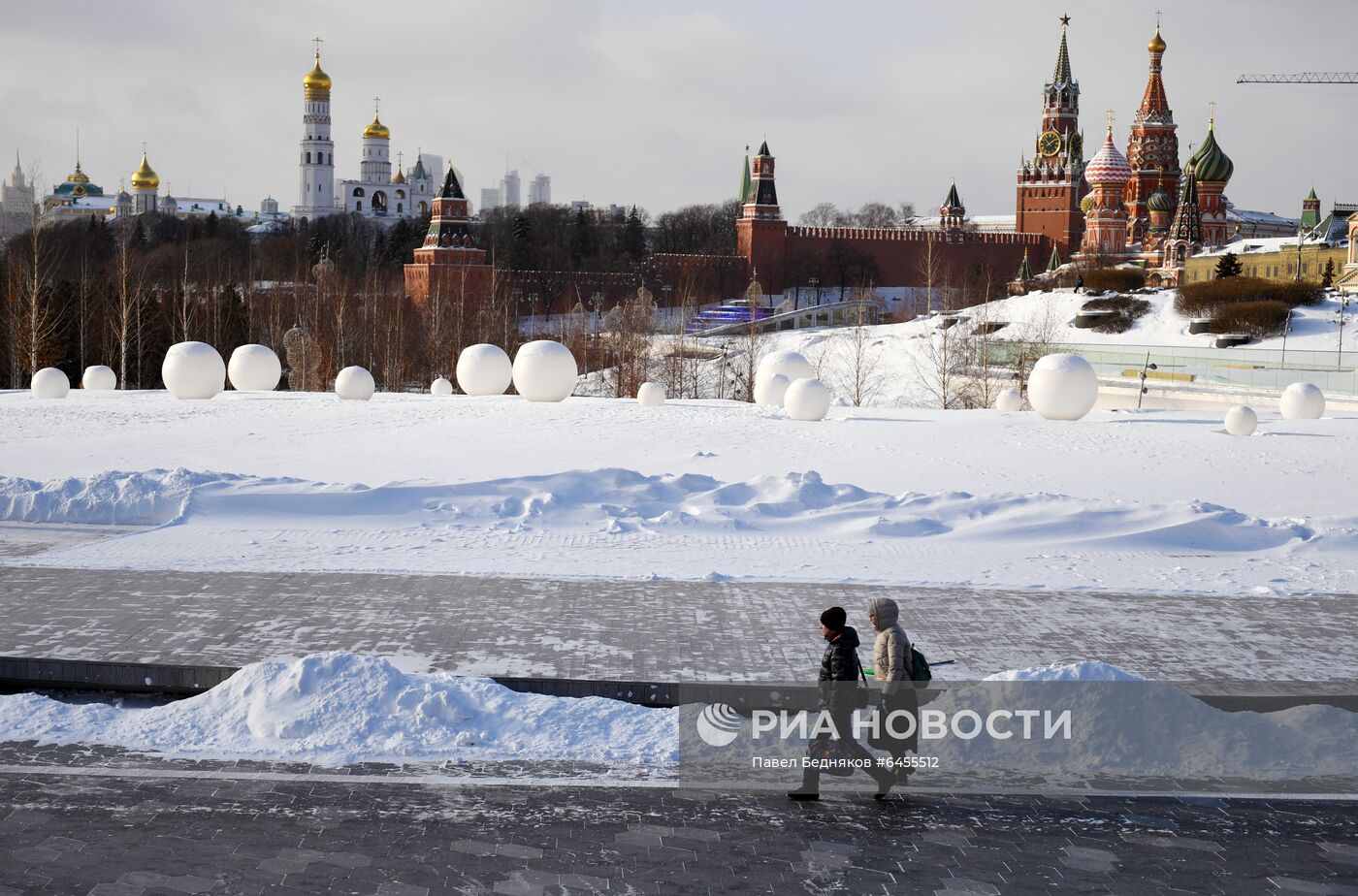 Зима в Москве