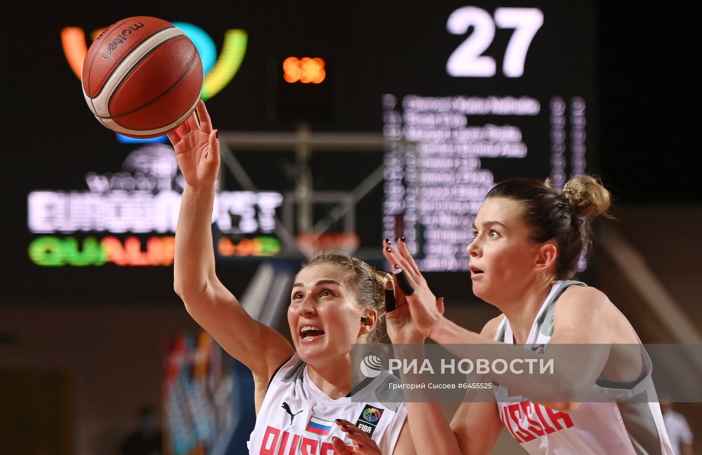 Баскетбол. Женщины. Квалификация Евробаскета-2021. Матч Россия - Швейцария