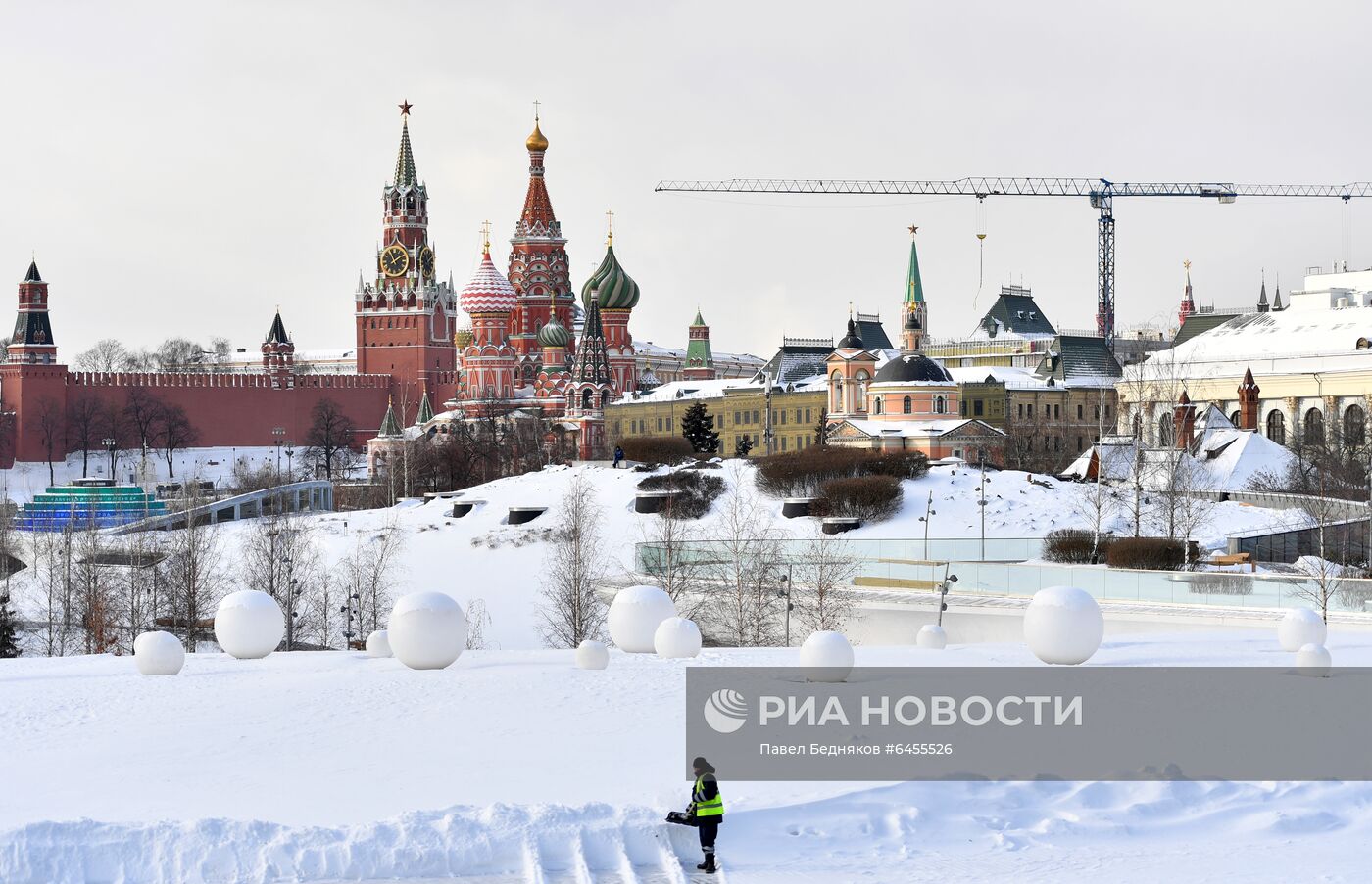 Зима в Москве