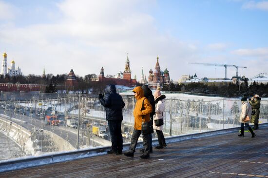 Зима в Москве