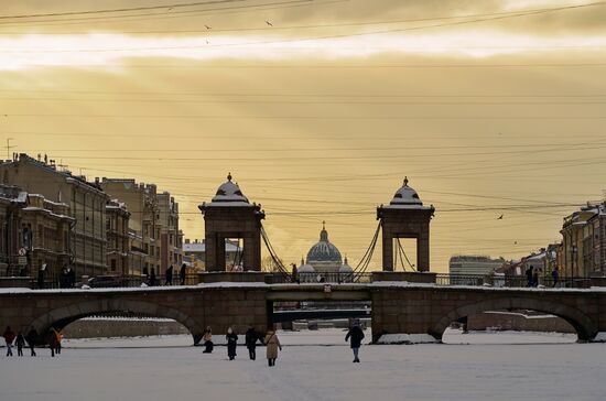 Зима в Санкт-Петербурге