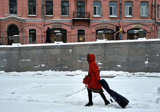 Зима в Санкт-Петербурге
