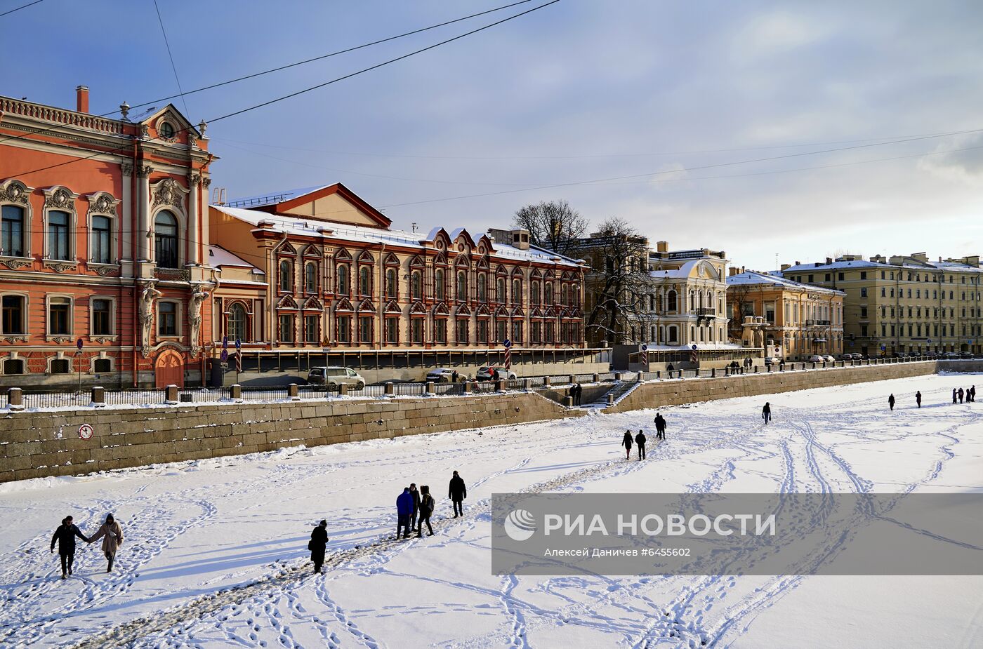 Зима в Санкт-Петербурге