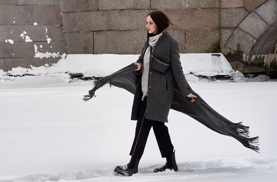 Зима в Санкт-Петербурге