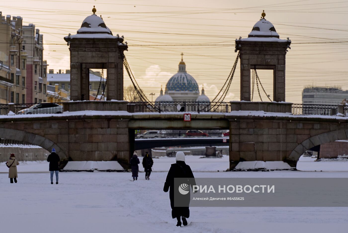 Зима в Санкт-Петербурге