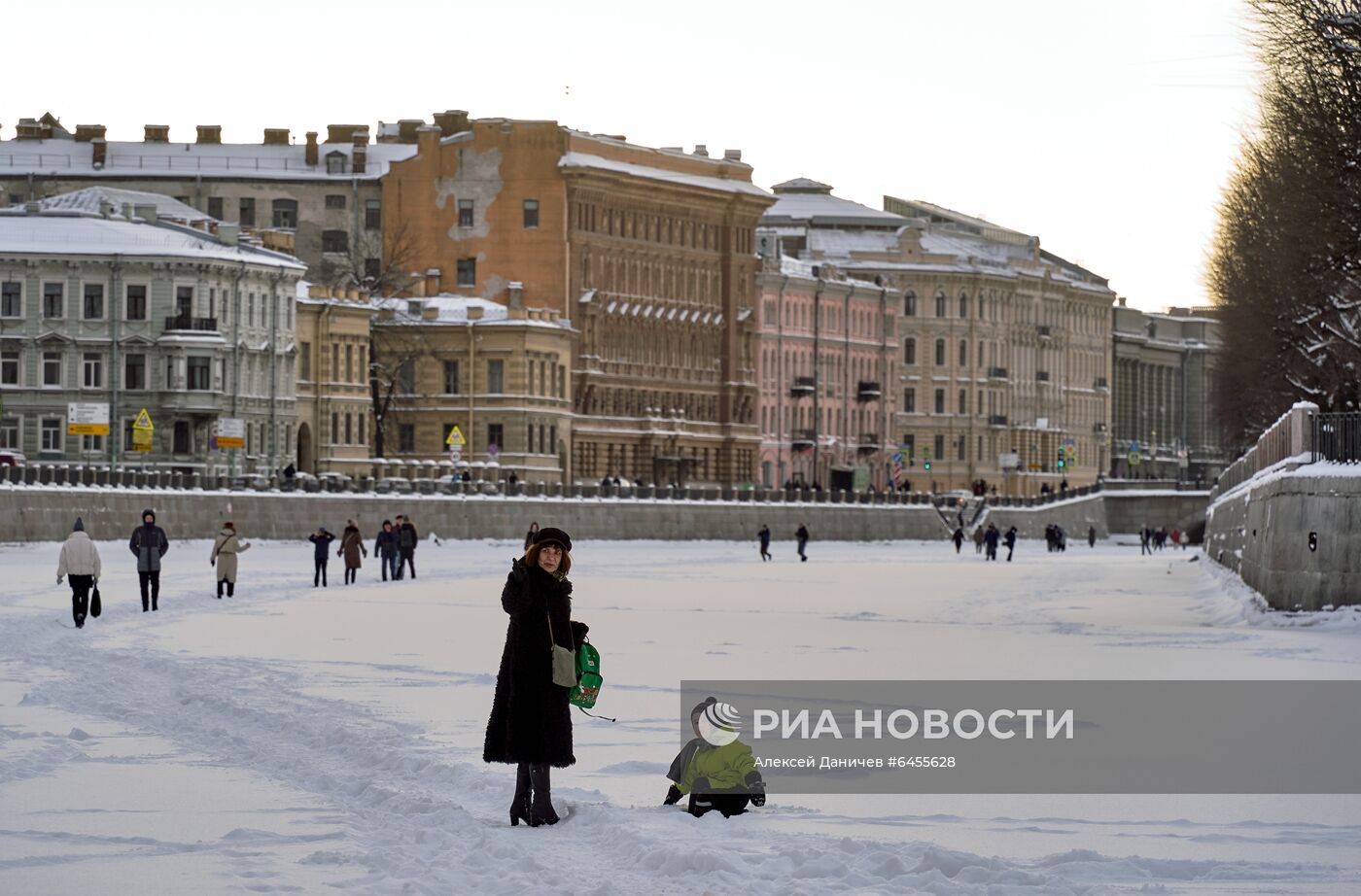 Зима в Санкт-Петербурге